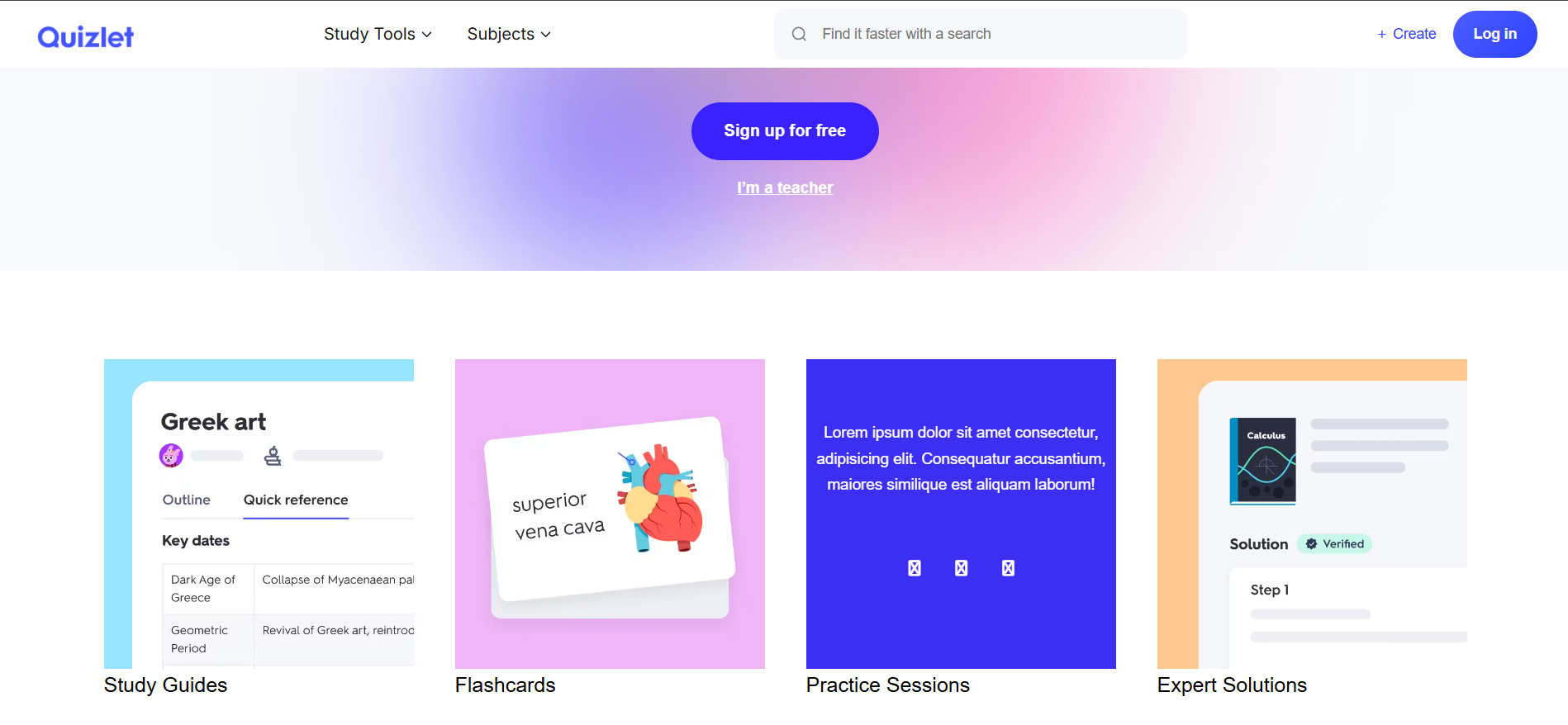 QuizLet Screenshot